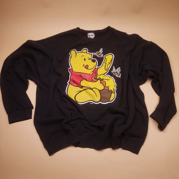 Vintage Winnie the Pooh Walt Disney World Big Pooh Sweater Crewneck Mens 3XL - Picture 1 of 14